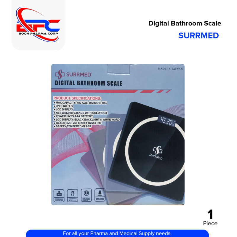 Digital Bathroom (Surrmed) Scale