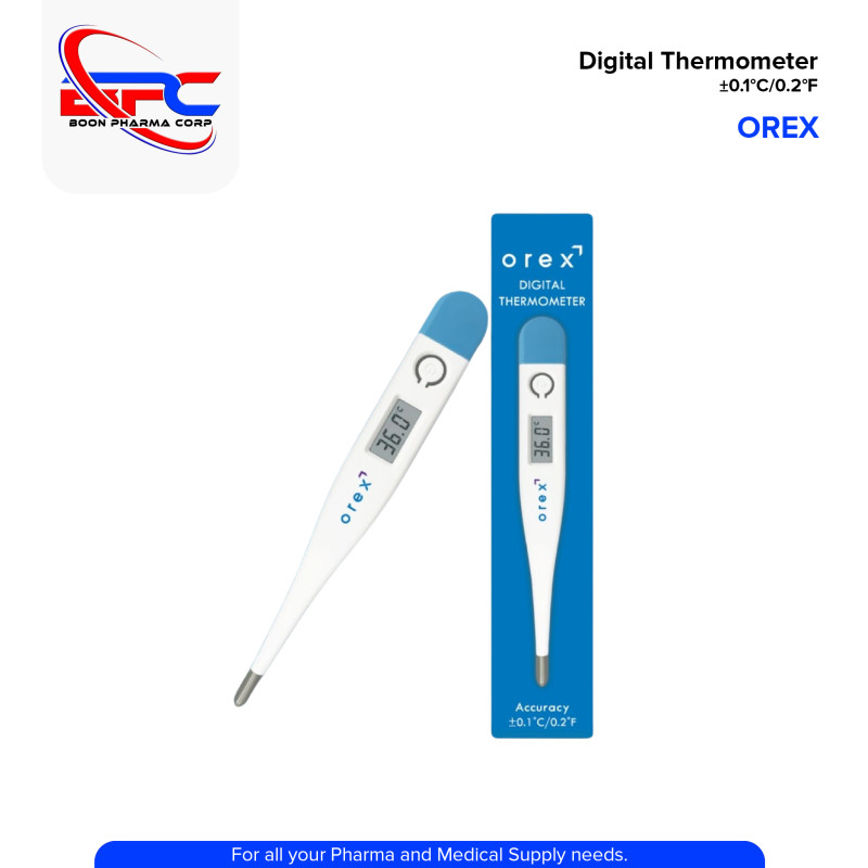OREX Digital Thermometer ±0.1°C/0.2°F 1's