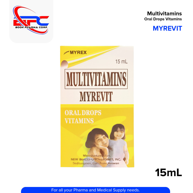 MYREVIT Multivitamins Vitamins Oral Drops 15ml
