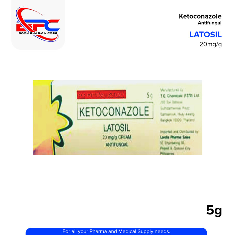 LATOSIL Ketoconazole 20mg/g Cream 5g